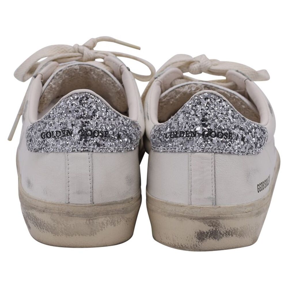 Golden Goose Soul-Star Sneakers in White Leather - Picture 4 of 10